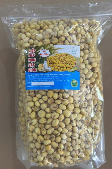 Bắp Nếp Non Sấy Giòn  HT 500g